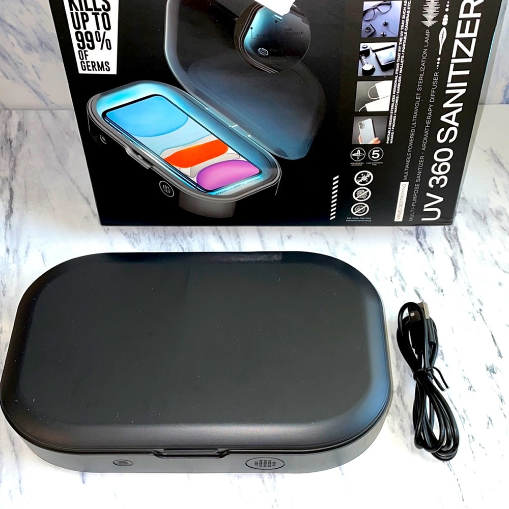 NEW Coby UV 360 phone sanitizer